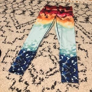 Fabletics High waisted powerhold 7/8 Maddie Z